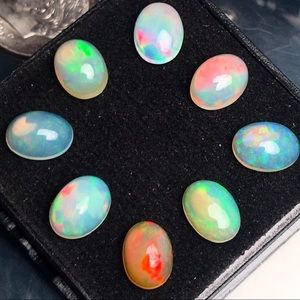 6.44 Cts Natural Ethiopian Welo Opal Cabochons